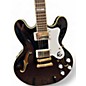 Used Epiphone Sheraton II Ebony Hollow Body Electric Guitar