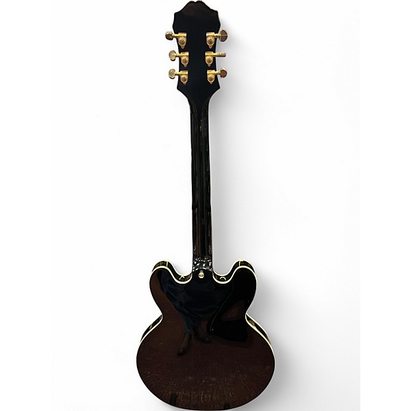 Used Epiphone Sheraton II Ebony Hollow Body Electric Guitar