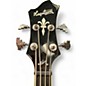 Used Hagstrom Viking Electric Short-Scale Transparent Cherry Electric Bass Guitar