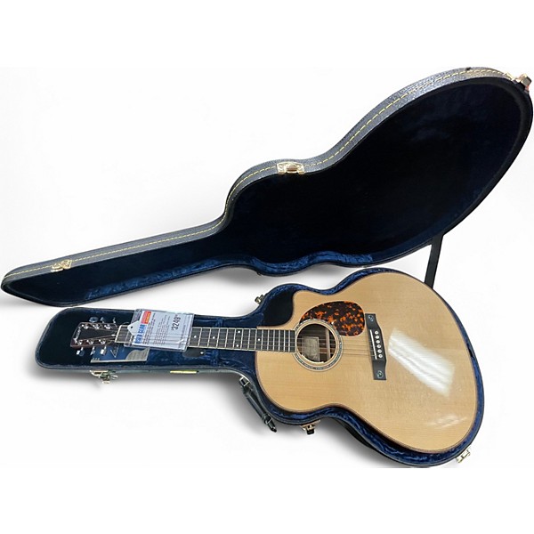 Used Larrivee LVJ-09E WILDWOOD CUSTOM SHOP Natural Acoustic Electric Guitar
