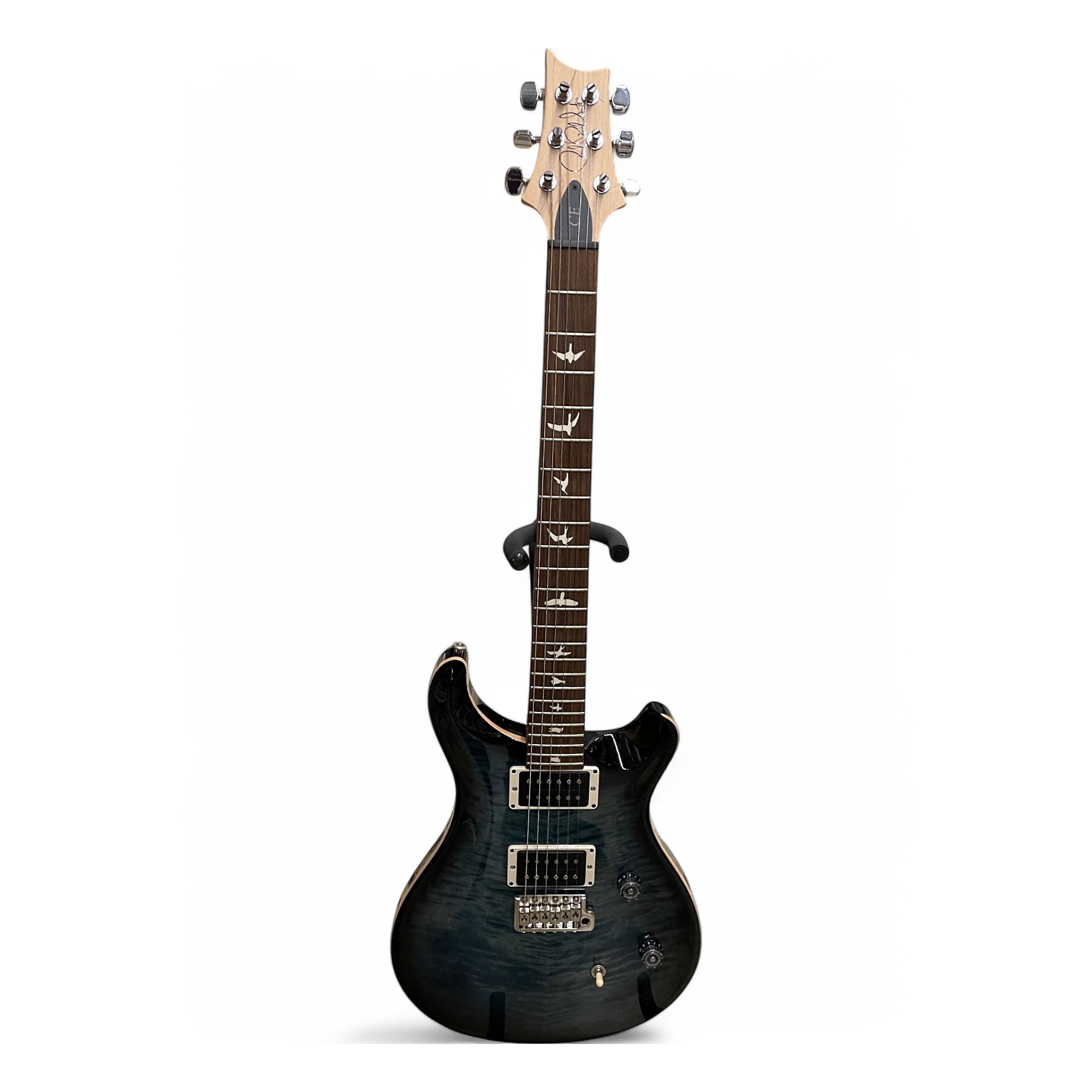 Used PRS CE24 Faded Blue Smokeburst Solid Body Electric