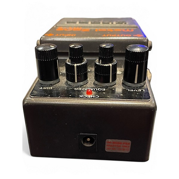 Used BOSS MT2 Metal Zone Distortion Effect Pedal