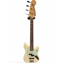 Used Fender Player II Mustang Bass white Electric Bass Guitar