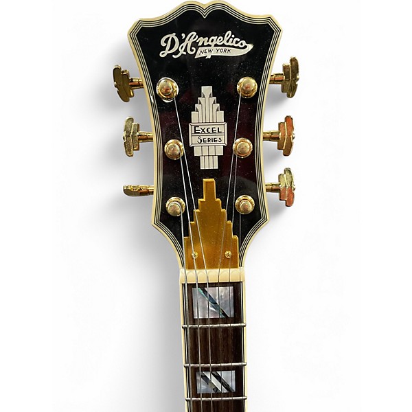 Used D'Angelico EXCEL DC XT Antique Amber Hollow Body Electric Guitar