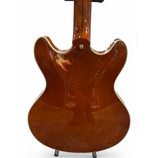 Used D'Angelico EXCEL DC XT Antique Amber Hollow Body Electric Guitar