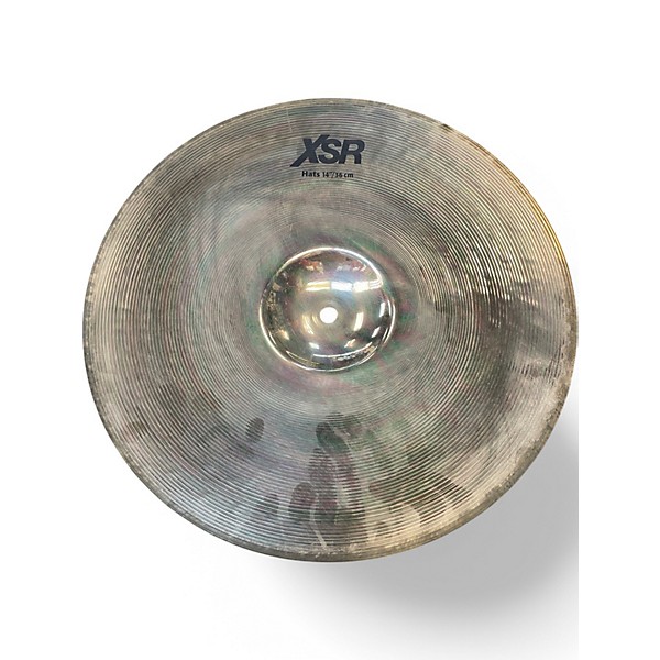 Used SABIAN 14in XSR HI-HAT PAIR Cymbal