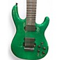 Used 2010s Carvin DC727 GREEN TRANSLUCENT Solid Body Electric Guitar