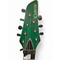 Used 2010s Carvin DC727 GREEN TRANSLUCENT Solid Body Electric Guitar