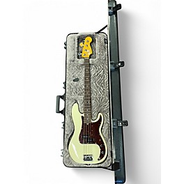 Used Fender American Professional II Precision Bass Olympic White Electric Bass Guitar