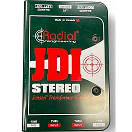 Used Radial Engineering STEREO JDI Direct Box