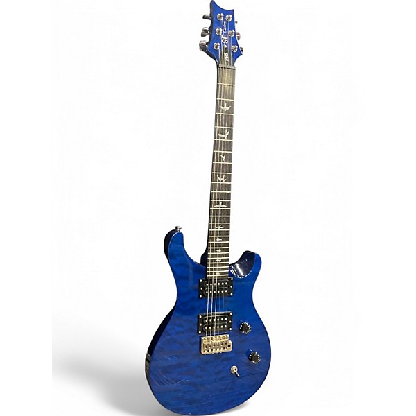 Used PRS SE Custom 24 Blue Solid Body Electric Guitar