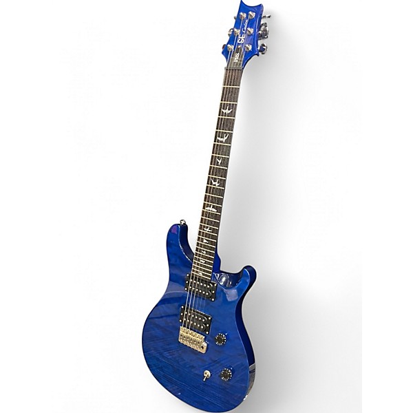 Used PRS SE Custom 24 Blue Solid Body Electric Guitar