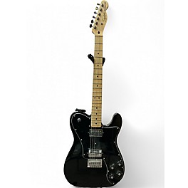 Used Squier affinity telecaster deluxe Black Solid Body Electric Guitar