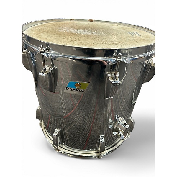 Used 1976 Ludwig 4 Piece Stainless Steell Big Beat  Stainless Steel Drum Kit