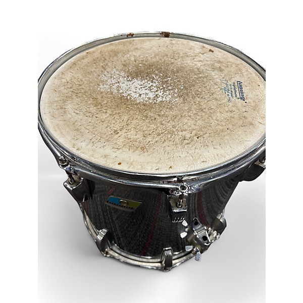 Used 1976 Ludwig 4 Piece Stainless Steell Big Beat  Stainless Steel Drum Kit