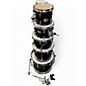 Used Yamaha 5 Piece Stage Custom Raven Black Drum Kit