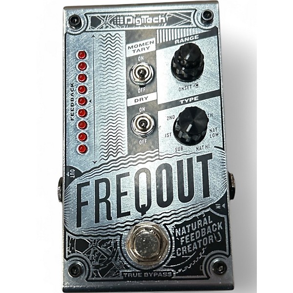 Used DigiTech FreqOut Frequency Dynamic Feedback Generator Effect Pedal