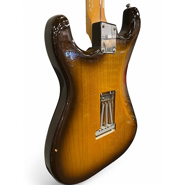 Used 2004 Fender 50th Anniversary Custom Shop Master Built 1954 Stratocaster  2 Tone Sunburst Solid Body Electric Guitar