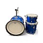 Used Ludwig 3 Piece Classic Maple Blue Drum Kit