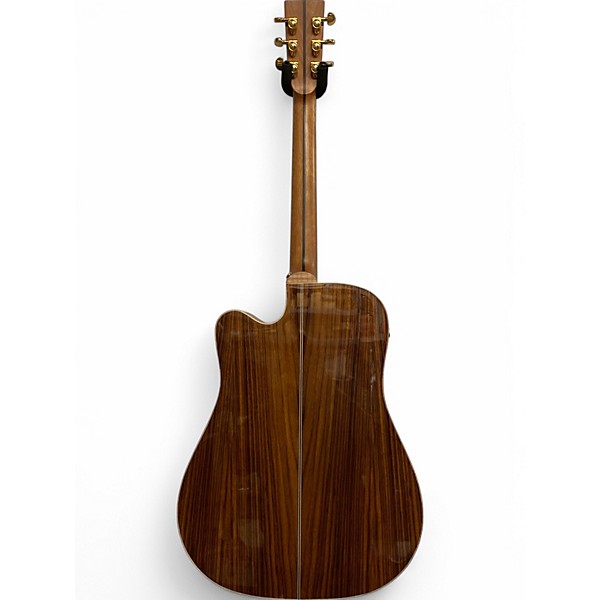 Used Zager zad-900 Natural Acoustic Guitar
