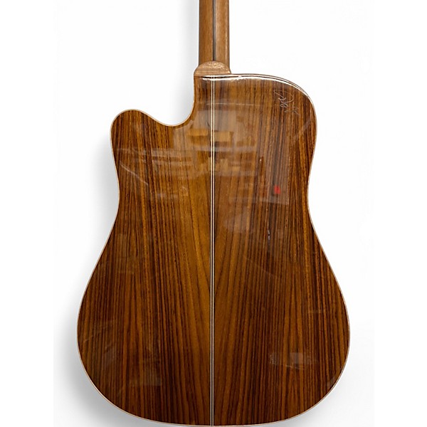 Used Zager zad-900 Natural Acoustic Guitar