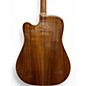 Used Zager zad-900 Natural Acoustic Guitar
