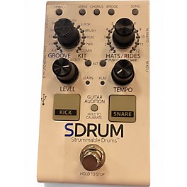 Used DigiTech SDRUM Auto-Drummer Pedal