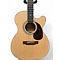 Used Zager ZAD500MCE Natural Acoustic Electric Guitar
