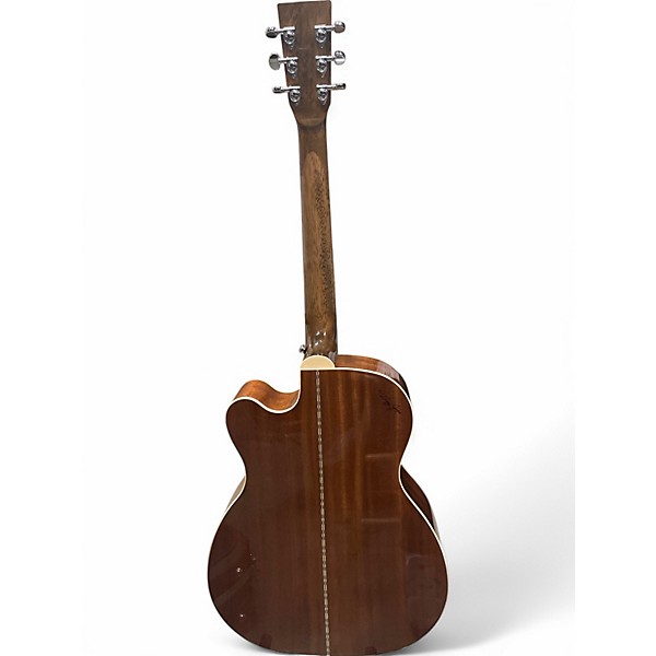 Used Zager ZAD500MCE Natural Acoustic Electric Guitar