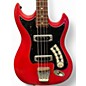 Used Hagstrom HII-B Red Electric Bass Guitar thumbnail