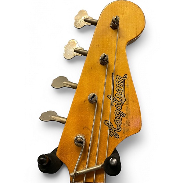 Used Hagstrom HII-B Red Electric Bass Guitar
