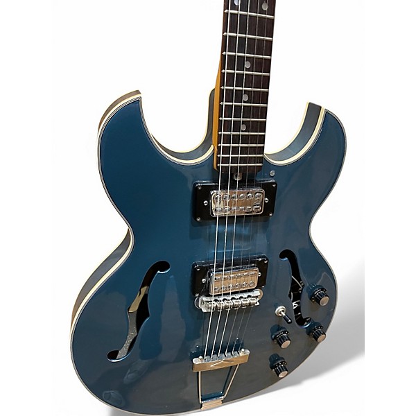 Used 1960s Kapa Challenger blue Hollow Body Electric Guitar