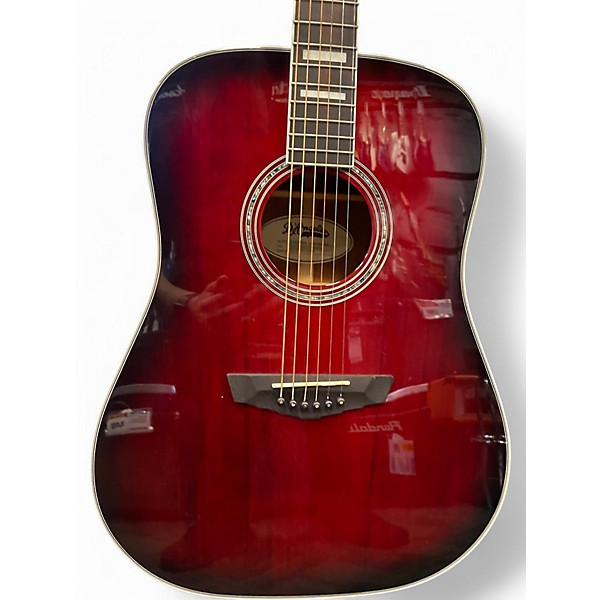 Used D'Angelico premier lexingtom red Solid Body Electric Guitar