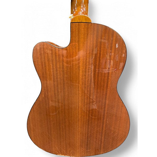 Used Lucero LC100CE Natural Classical Acoustic Electric Guitar