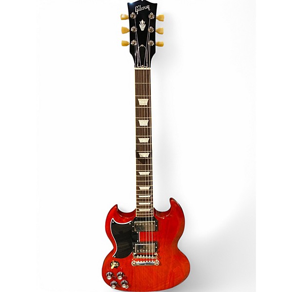 Used Gibson 1961 Reissue SG Left Handed Red Electric Guitar