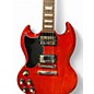 Used Gibson 1961 Reissue SG Left Handed Red Electric Guitar