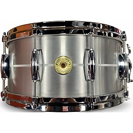Used Gretsch Drums 6.5X14 USA Custom 641645A Solid Aluminum Aluminum Drum