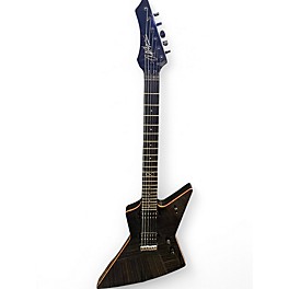 Used Chamman Guitars GHOST FRET Trans Charcoal Solid Body Electric Guitar