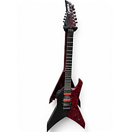 Used Guerilla TR6 FR Massacre Fade Solid Body Electric Guitar