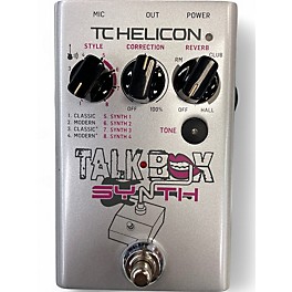 Used TC Helicon TALKBOX SYNTH Effect Pedal