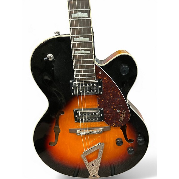 Used Gretsch Guitars G2420T Streamliner 2 Tone Sunburst Hollow Body Electric Guitar