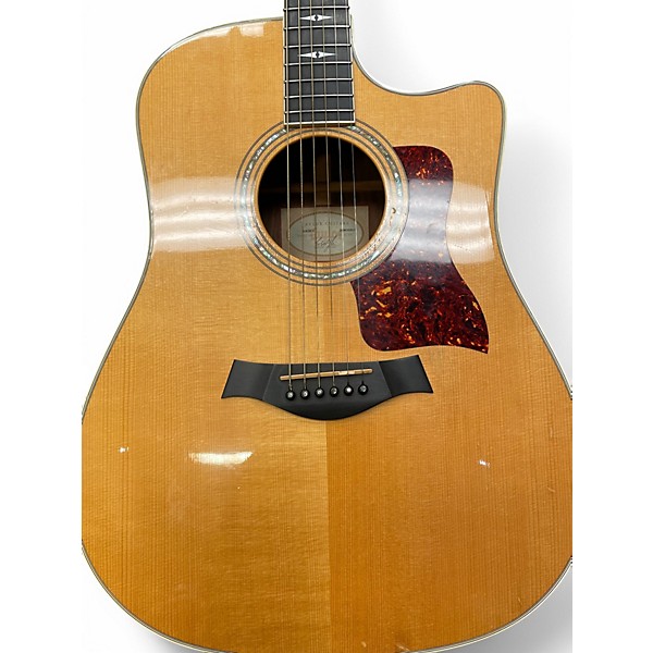 Used 2001 Taylor 810be legends of fall Natural Acoustic Electric Guitar