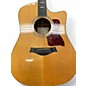 Used 2001 Taylor 810be legends of fall Natural Acoustic Electric Guitar