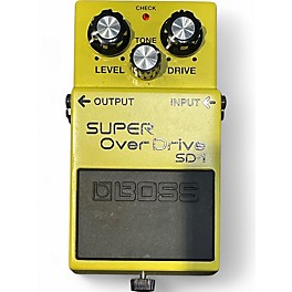Used BOSS SD1W Super Overdrive Waza Craft Effect Pedal
