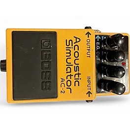 Used BOSS AC2 Acoustic Simulator Effect Pedal