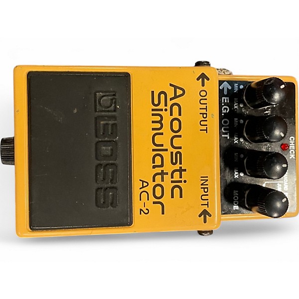 Used BOSS AC2 Acoustic Simulator Effect Pedal