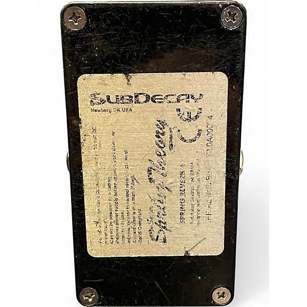 Used Subdecay Super Spring Theory Effect Pedal