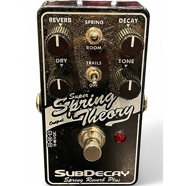 Used Subdecay Super Spring Theory Effect Pedal
