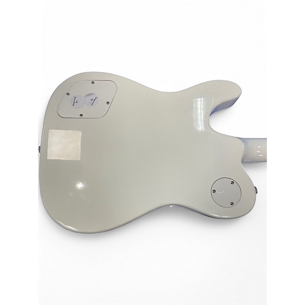 Used Fender JA90 Jim Adkins Thinline Telecaster Alpine White Hollow Body Electric Guitar