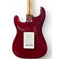 Used 2010 Fender DELUXE STRATOCASTER Candy Apple Red Solid Body Electric Guitar
